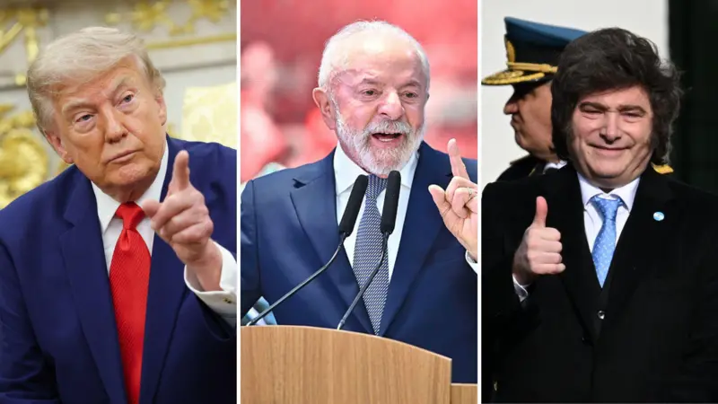 Milei y Trump comparten su antipatía hacia Lula y estarían encantados de que Flávio Bolsonaro resultara electo